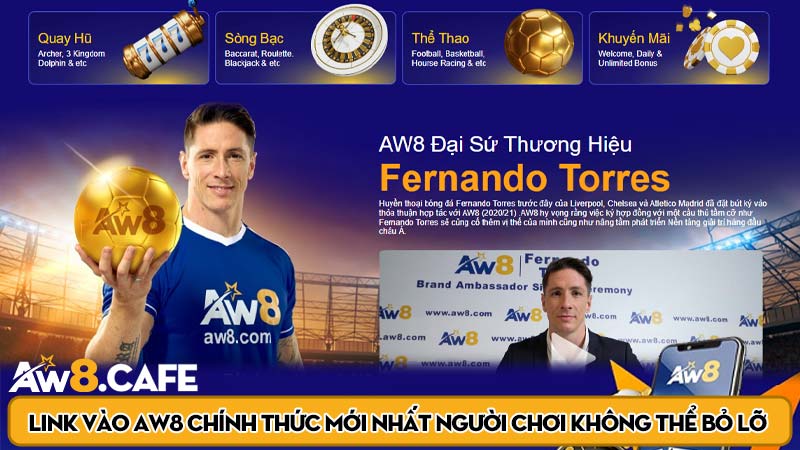 Link vào Aw8 chính thức