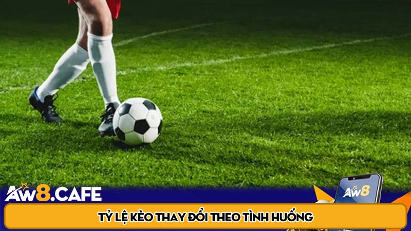 Tỷ lệ kèo thay đổi theo tình huống